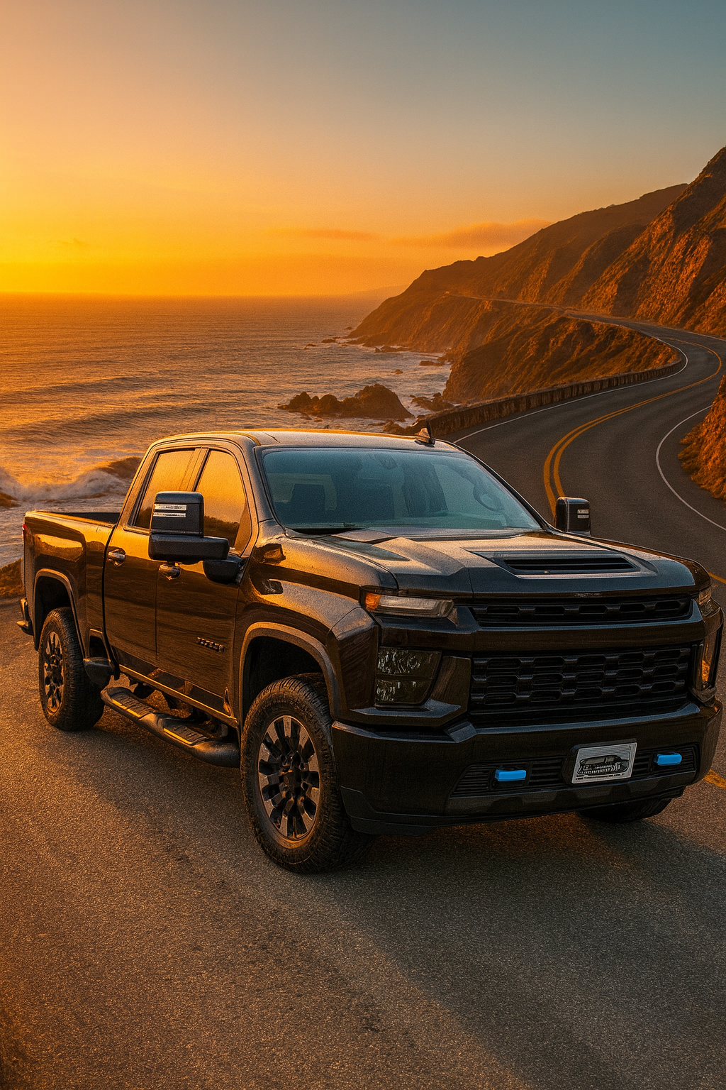 2020+ Chevrolet SIlverado HD Snap-On Tow Hook Covers