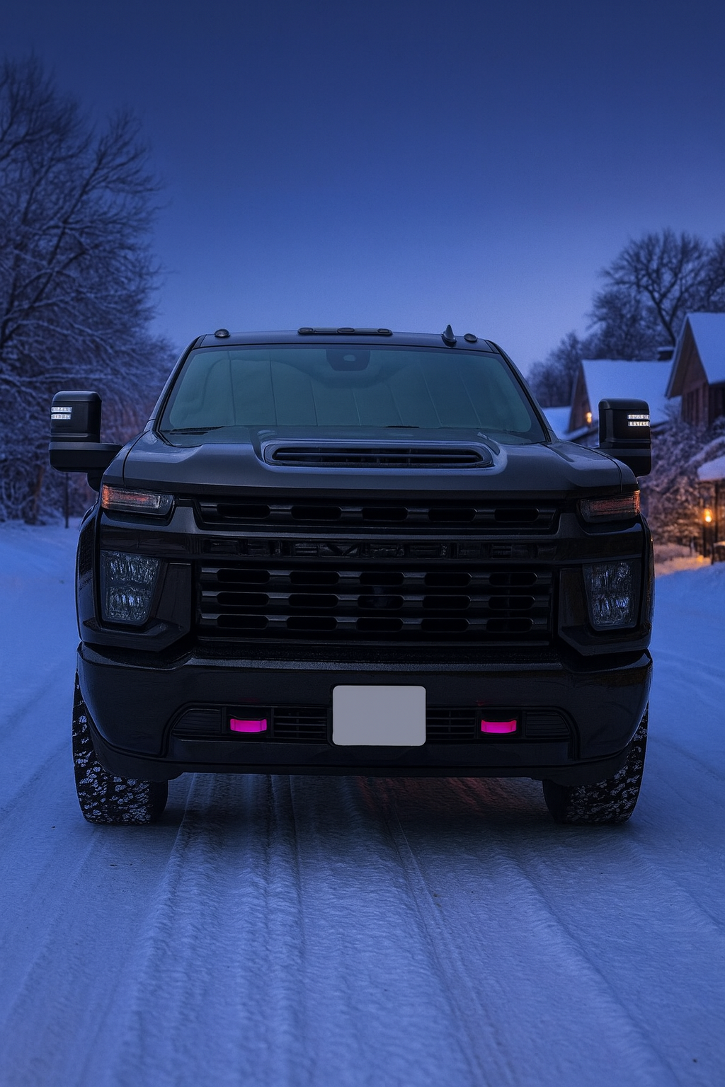 2020+ Chevrolet SIlverado HD Snap-On Tow Hook Covers