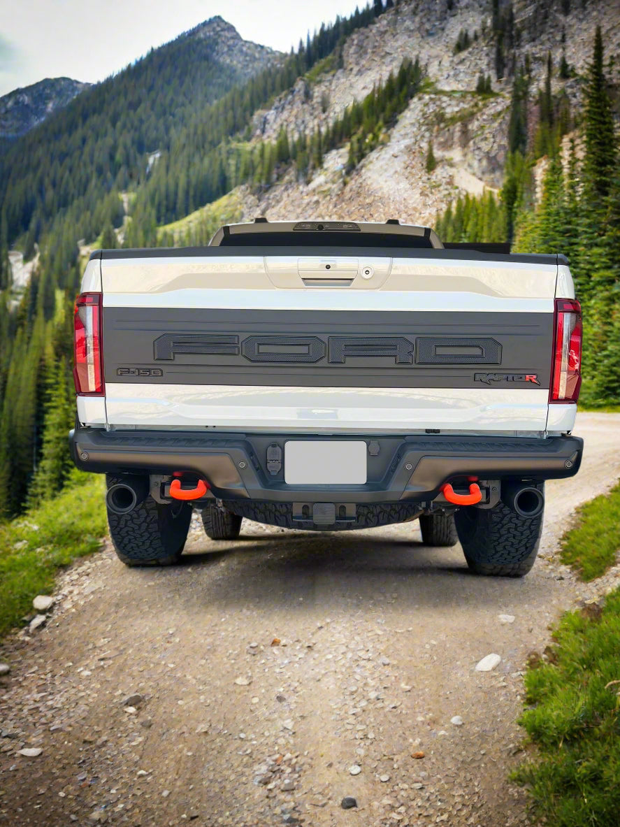 2015+ F-150 Raptor and Tremor Flex Tow Hook Covers
