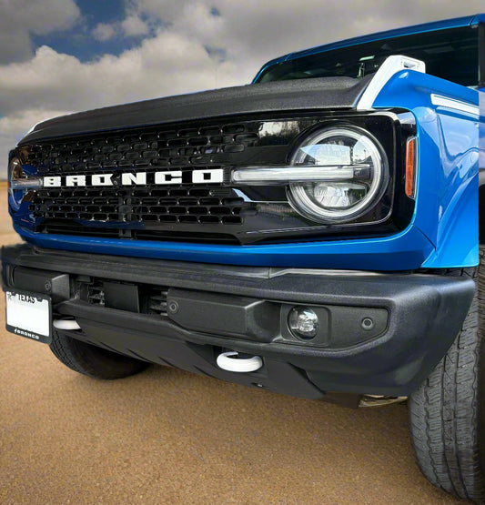 2021+ Ford Bronco Snap-On Tow Hook Covers | Style & Protection