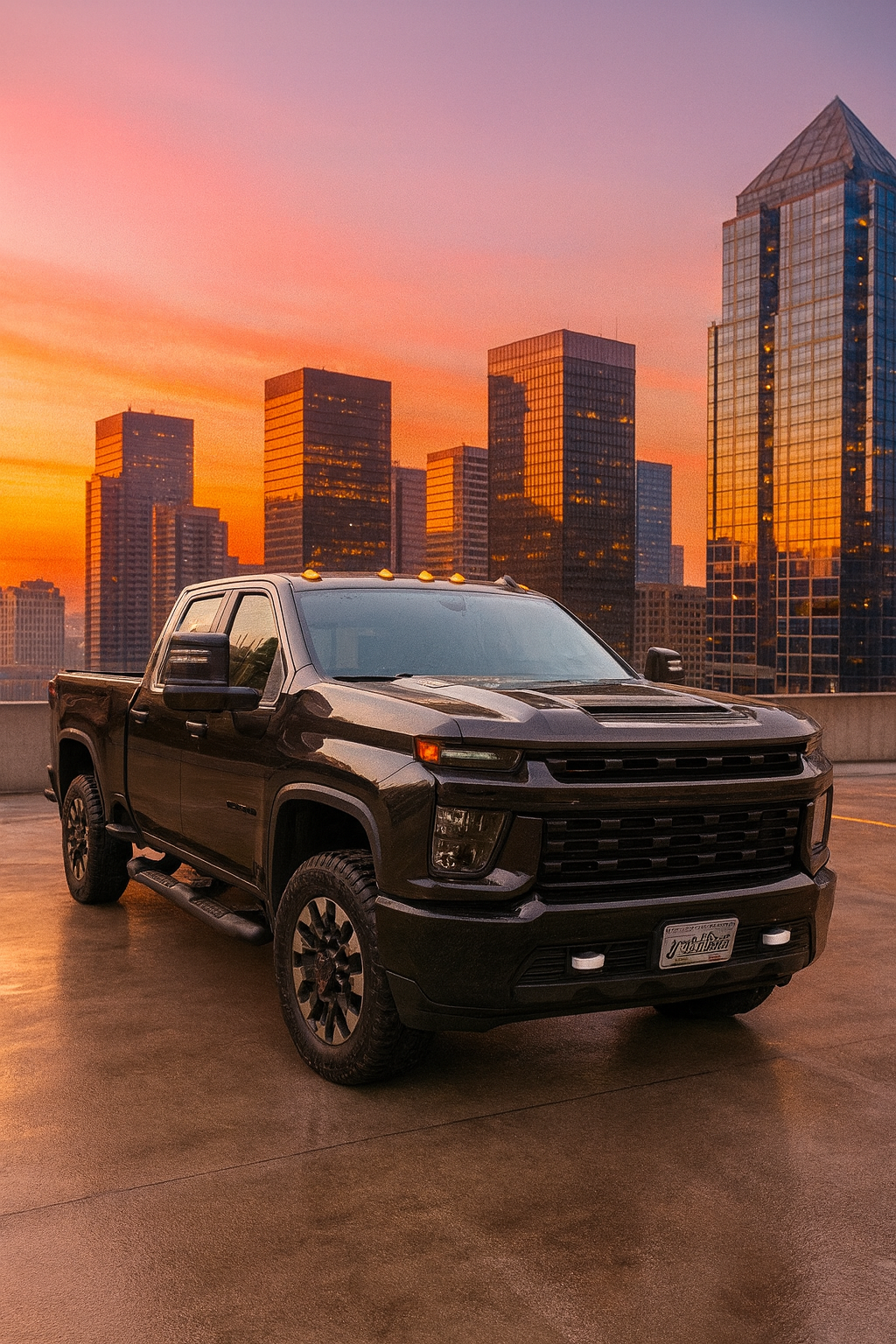 2020+ Chevrolet SIlverado HD Snap-On Tow Hook Covers