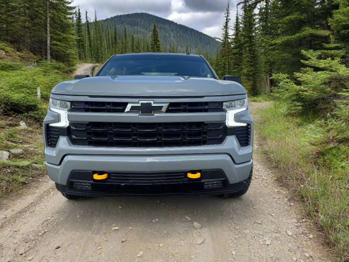 2023 - 2025 Chevrolet SIlverado Snap-On Tow Hook Covers