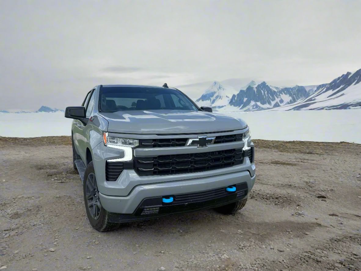 2023 - 2025 Chevrolet SIlverado Snap-On Tow Hook Covers