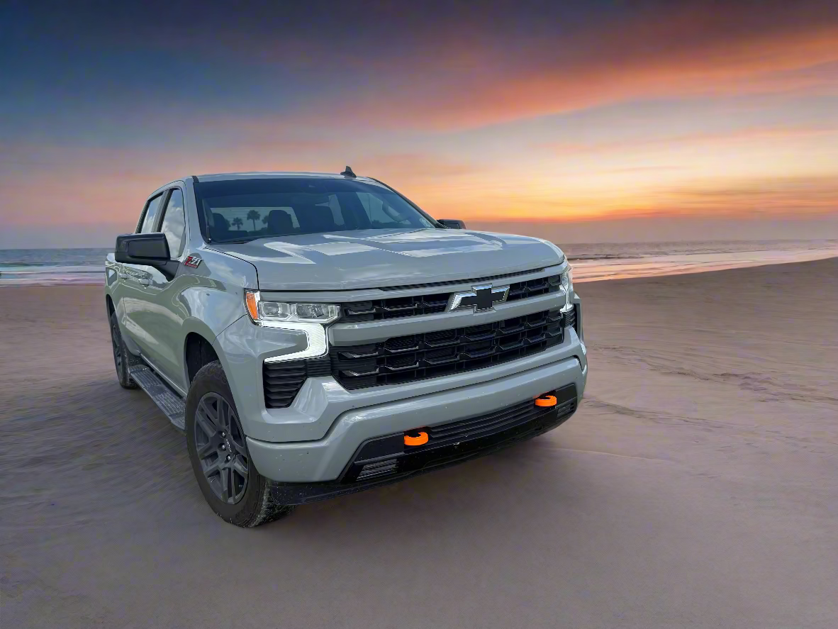 2023 - 2025 Chevrolet SIlverado Snap-On Tow Hook Covers