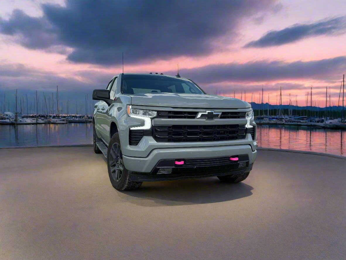 2023 - 2025 Chevrolet SIlverado Snap-On Tow Hook Covers