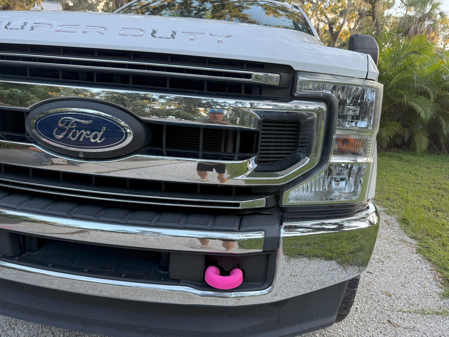 2017 - 2026 Ford SuperDuty Snap-Fit Tow Hook Covers