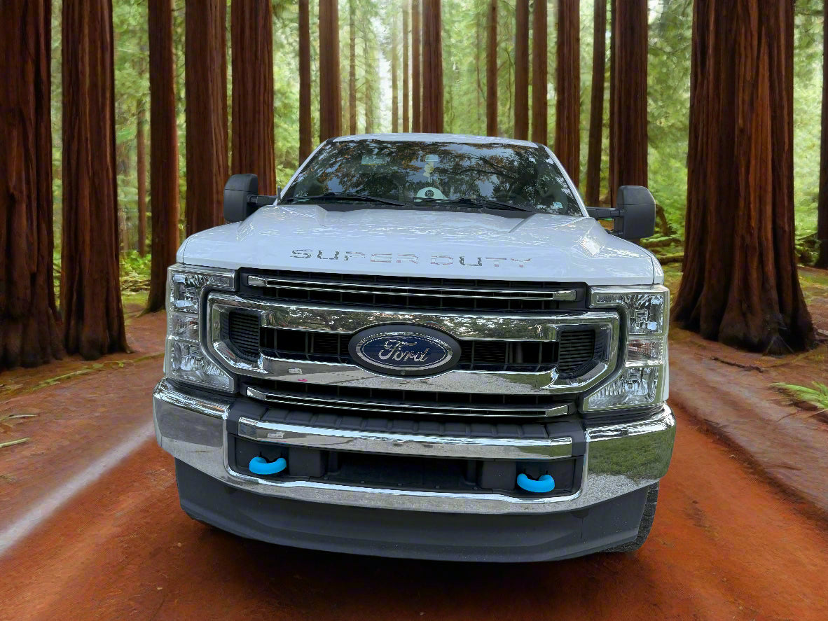 2017 - 2026 Ford SuperDuty Snap-Fit Tow Hook Covers
