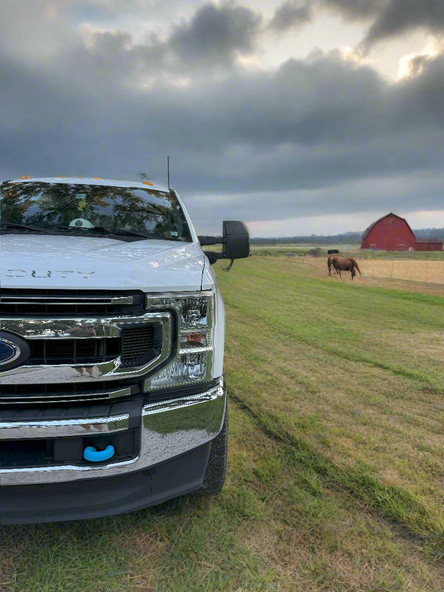 2017 - 2026 Ford SuperDuty Snap-Fit Tow Hook Covers