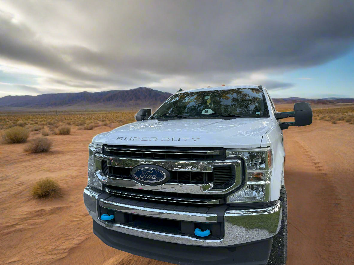 2017 - 2026 Ford SuperDuty Snap-Fit Tow Hook Covers