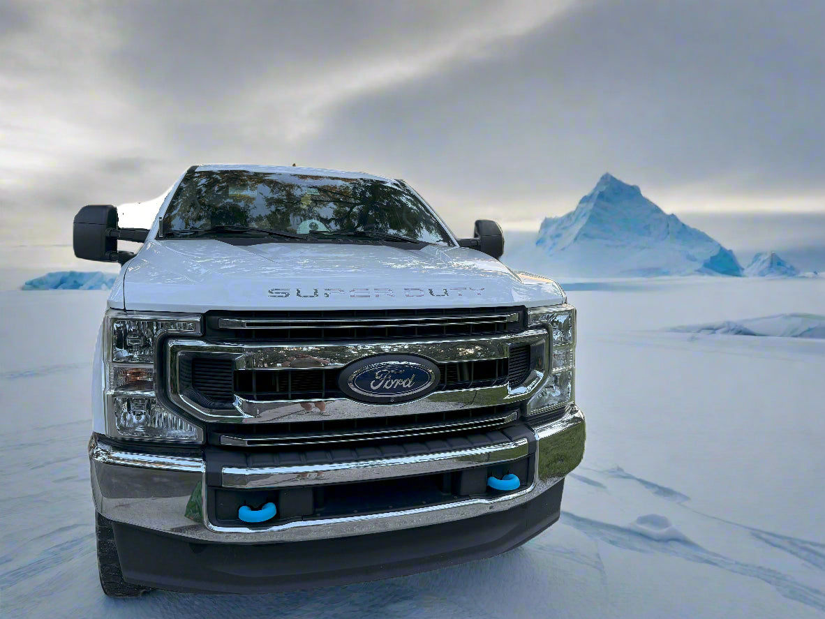 2017 - 2026 Ford SuperDuty Snap-Fit Tow Hook Covers