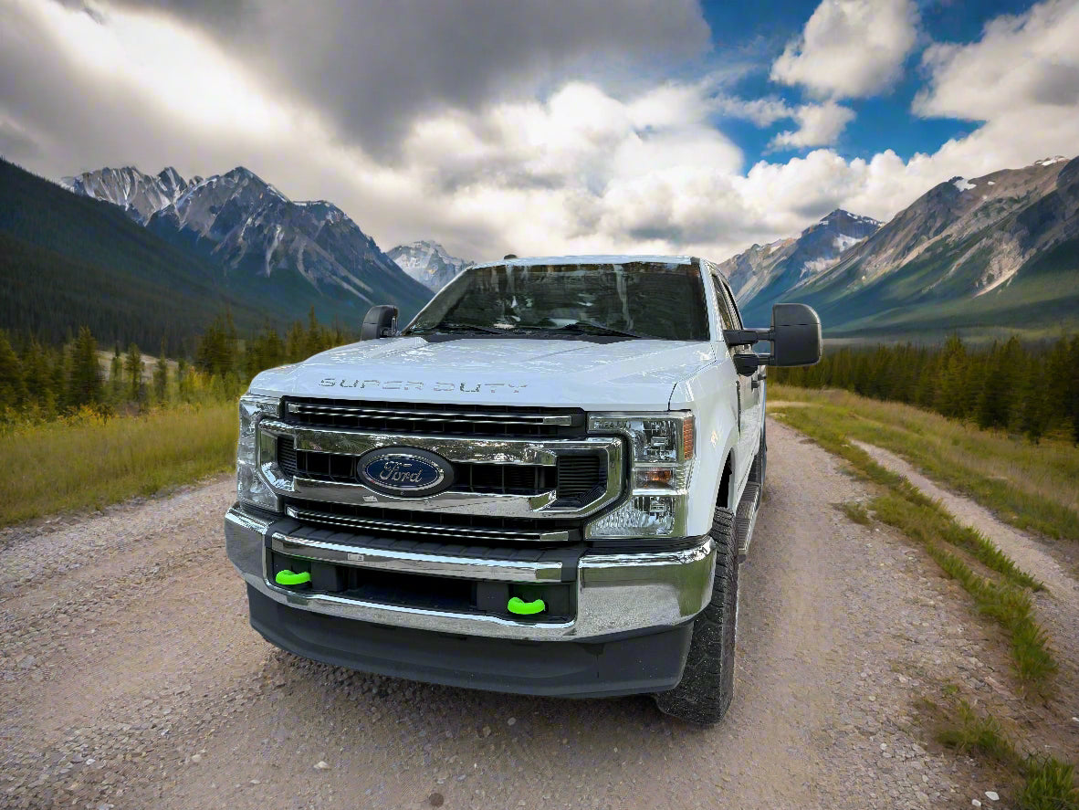 2017 - 2026 Ford SuperDuty Snap-Fit Tow Hook Covers