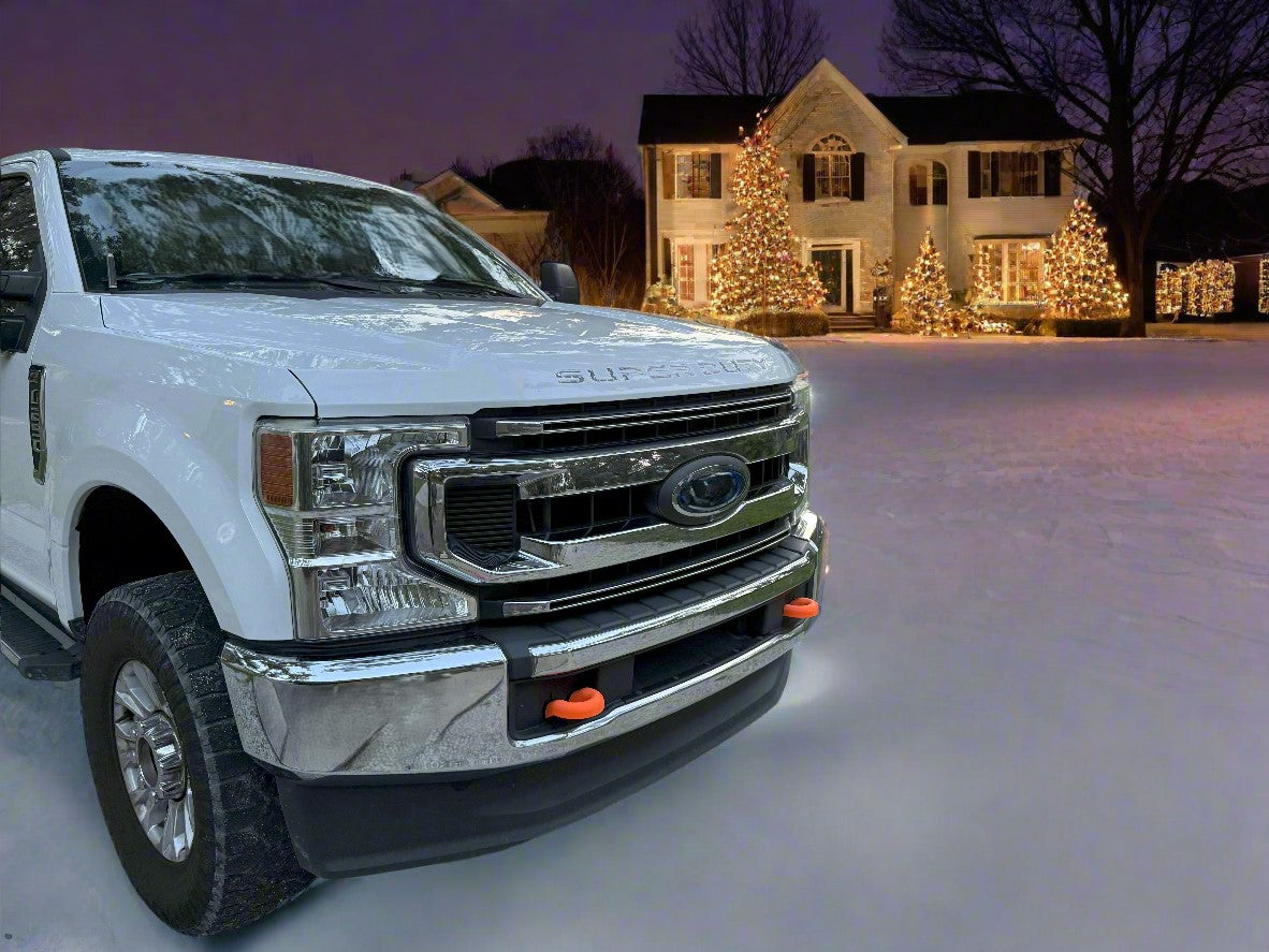 2017 - 2026 Ford SuperDuty Snap-Fit Tow Hook Covers