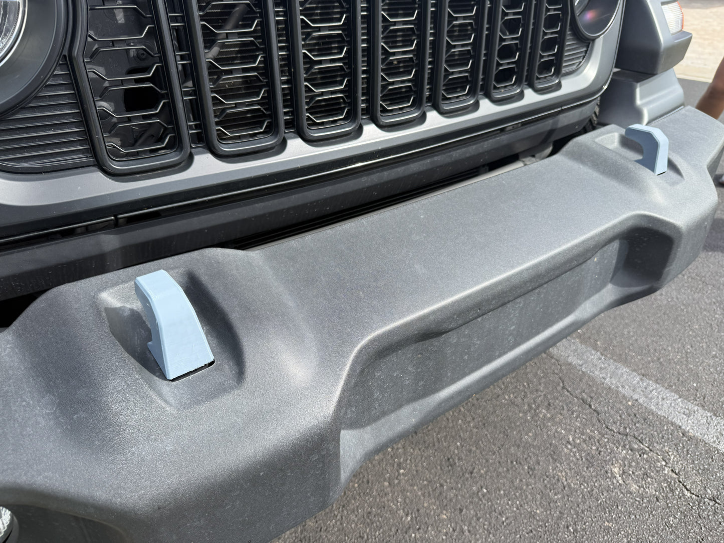 Snap-Fit Tow Hook Covers Compatible with 2018+ Jeep Wrangler (JL)