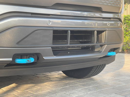 2022+ F-150 Lightning Snap-On Tow Hook Covers | Custom Colors