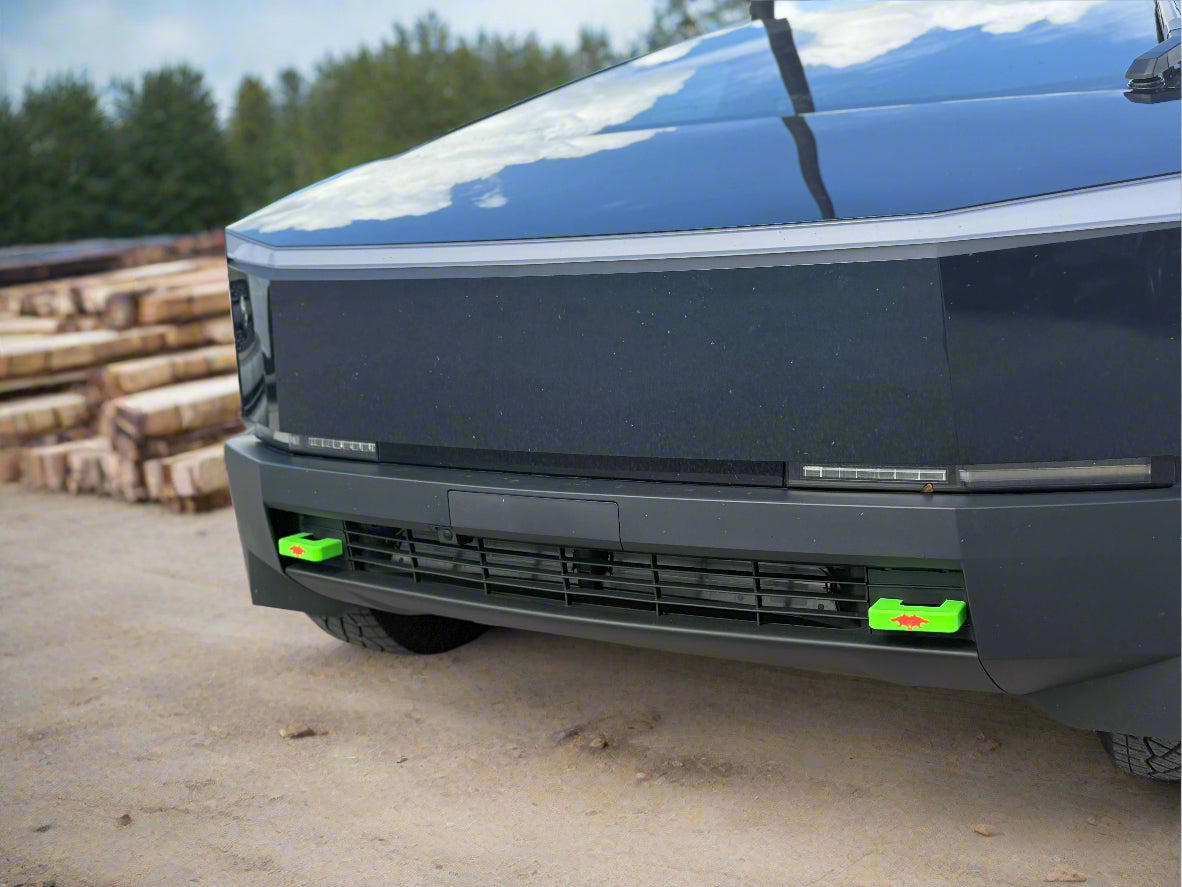 Tesla Cybertruck Snap Tow Hook Covers | Stylish & Durable