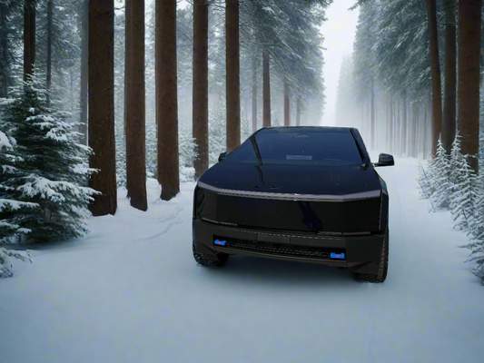 Tesla Cybertruck Personalized Snap Tow Hook Covers