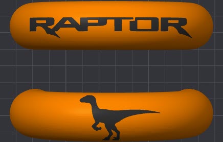 2019-2023 Ford Ranger Snap Tow Hook Covers