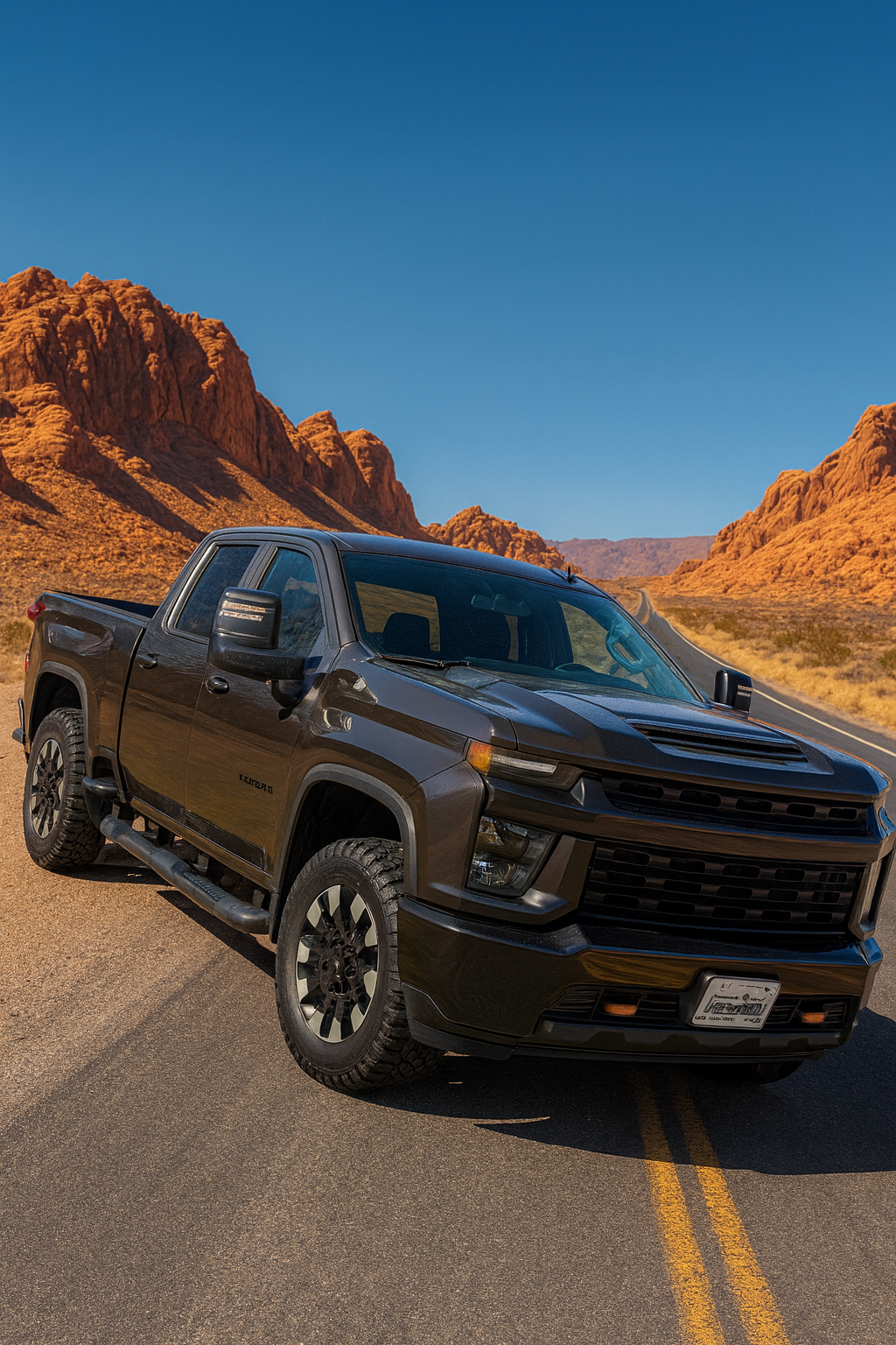 2020+ Chevrolet SIlverado HD Snap-On Tow Hook Covers