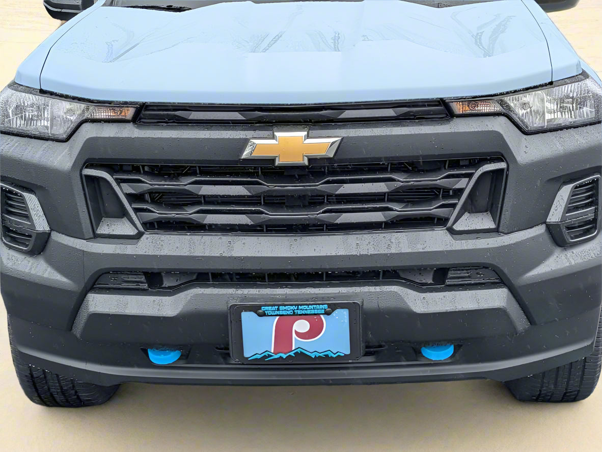 2015+ Chevrolet Colorado and GMC Canyon Snap-Fit Tow Hook Covers
