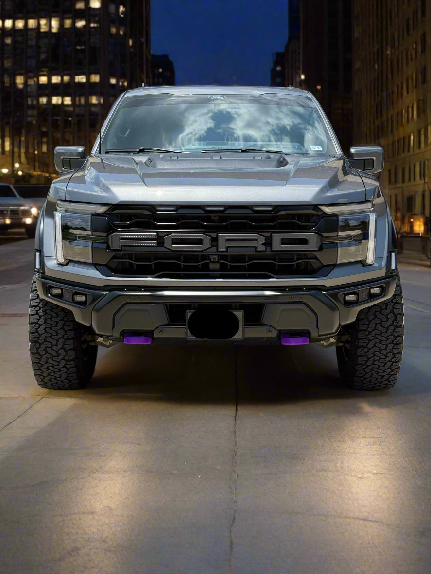 2015+ F-150 Raptor and Tremor Flex Tow Hook Covers