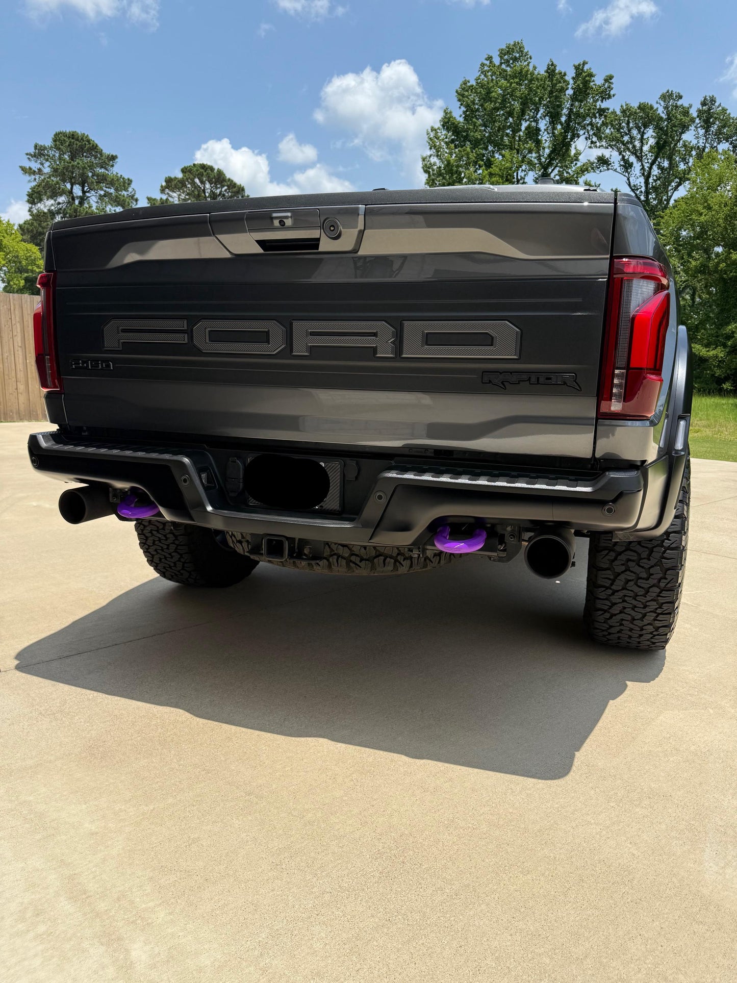 2015+ F-150 Raptor and Tremor Flex Tow Hook Covers