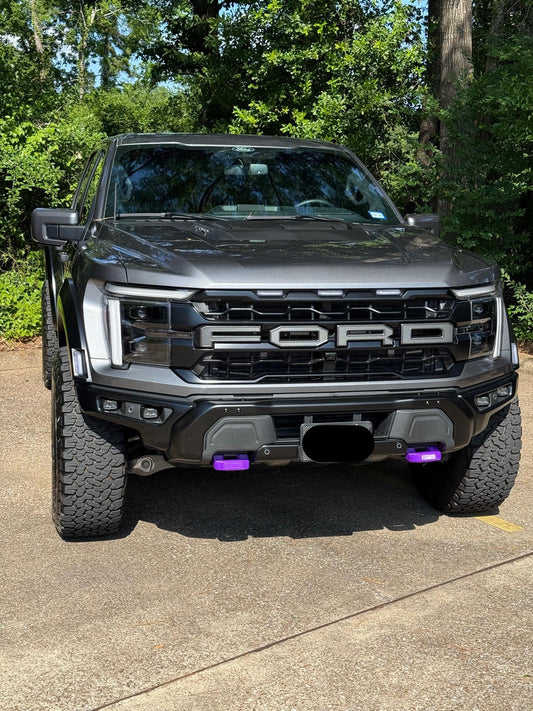 2015+ F-150 Raptor and Tremor Flex Tow Hook Covers