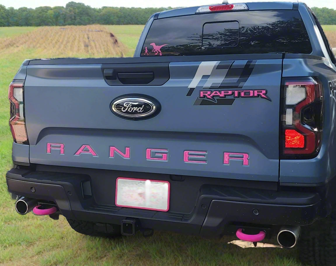 2024+ Ford Ranger Snap Tow Hook Covers