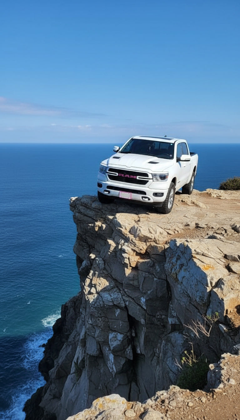 Snap-Fit Tow Hook Covers Compatible with 2019+ Ram 1500