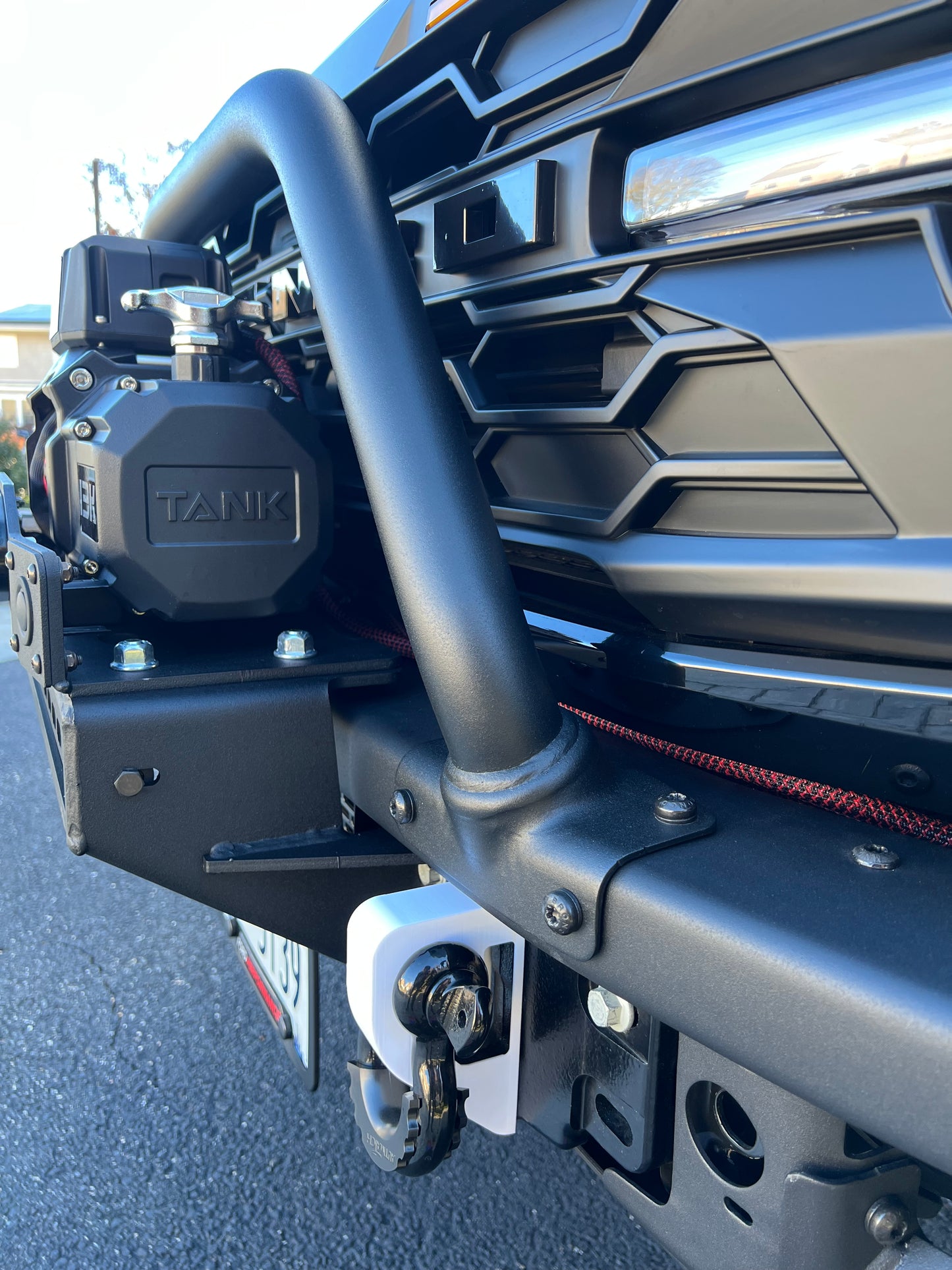 2021+ Ford Bronco Snap-Fit Shackle Mount Tow Hook Covers