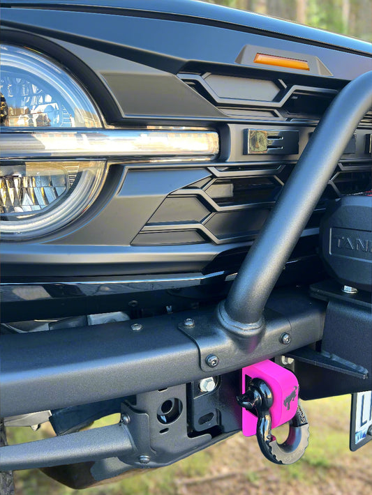 2021+ Ford Bronco Snap-On Shackle Mount Tow Hook Covers