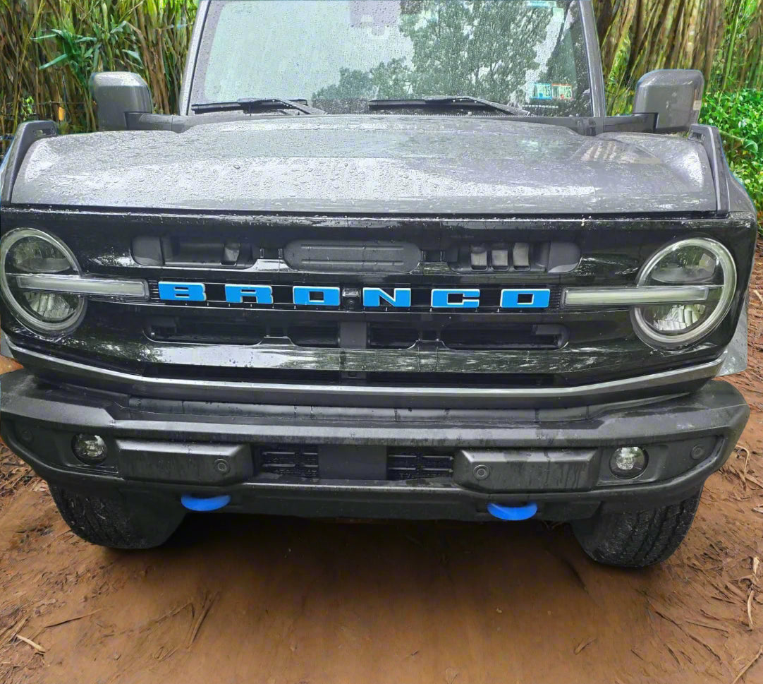 2021+ Ford Bronco Snap-On Tow Hook Covers