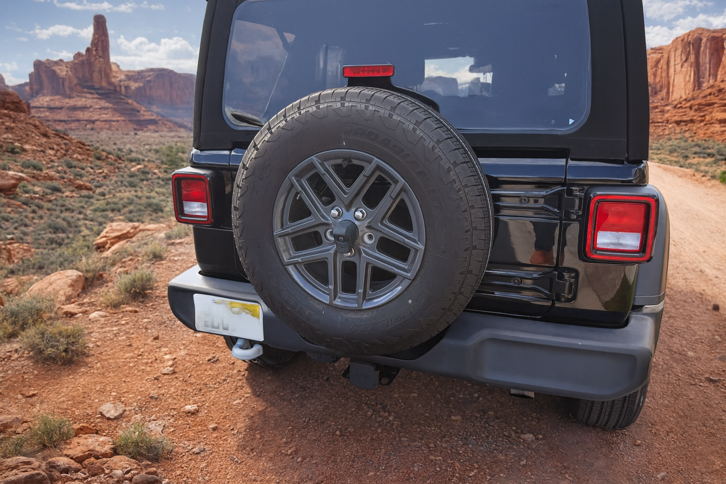 Snap-Fit Tow Hook Covers Compatible with 2018+ Jeep Wrangler (JL)
