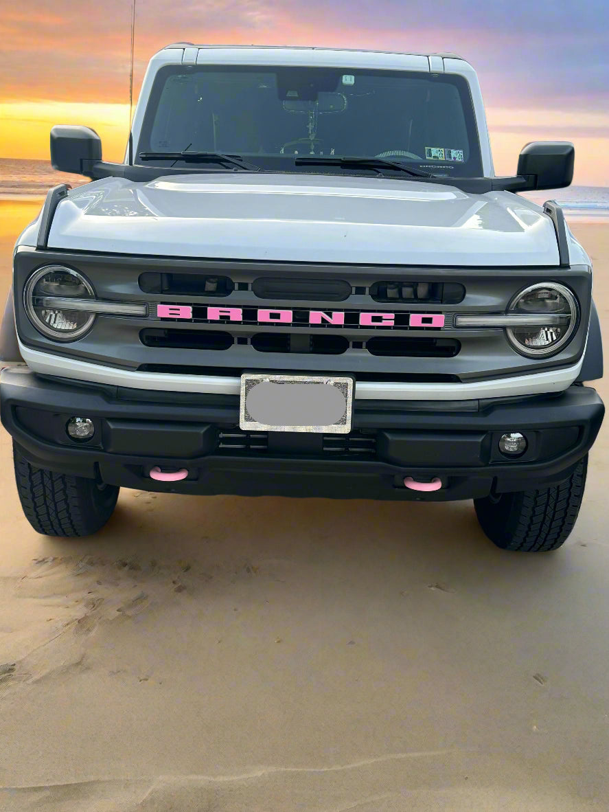 2021+ Ford Bronco Snap-On Tow Hook Covers
