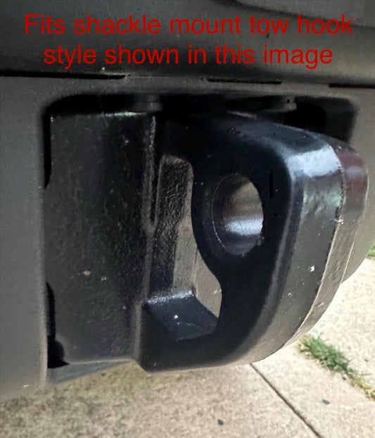 2021+ Ford Bronco Snap-Fit Shackle Mount Tow Hook Covers