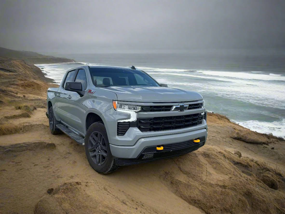 2023 - 2025 Chevrolet SIlverado Snap-On Tow Hook Covers