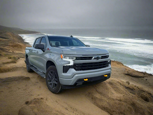 2023 - 2025 Chevrolet SIlverado Snap-On Tow Hook Covers