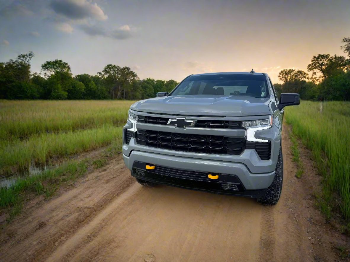 2023 - 2025 Chevrolet SIlverado Snap-On Tow Hook Covers