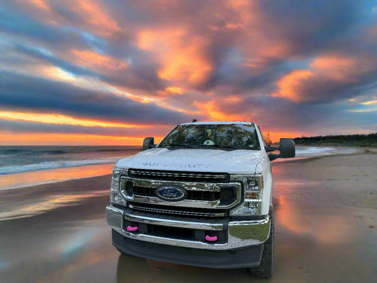 2017 - 2026 Ford SuperDuty Snap-Fit Tow Hook Covers