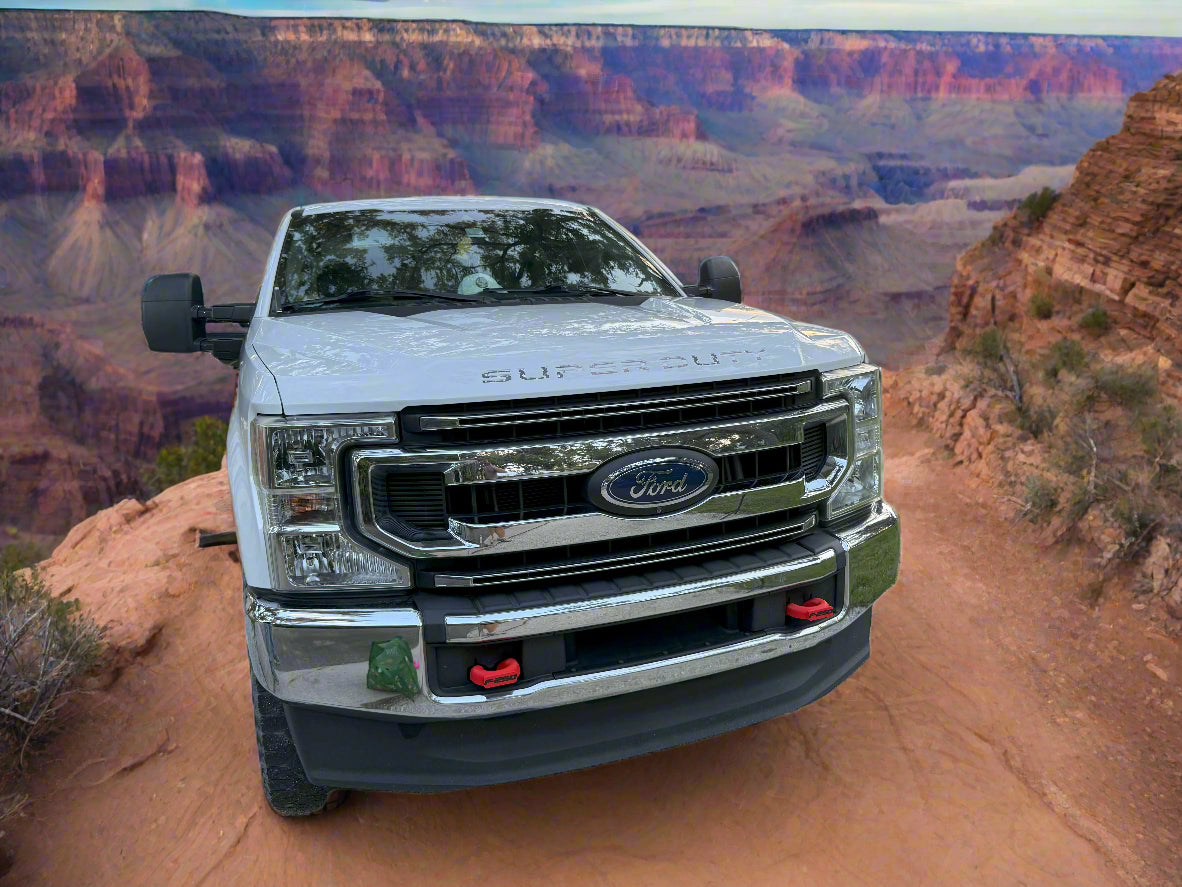 2017 - 2026 Ford SuperDuty Snap-Fit Tow Hook Covers
