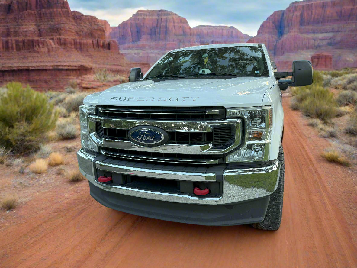 2017 - 2026 Ford SuperDuty Snap-Fit Tow Hook Covers