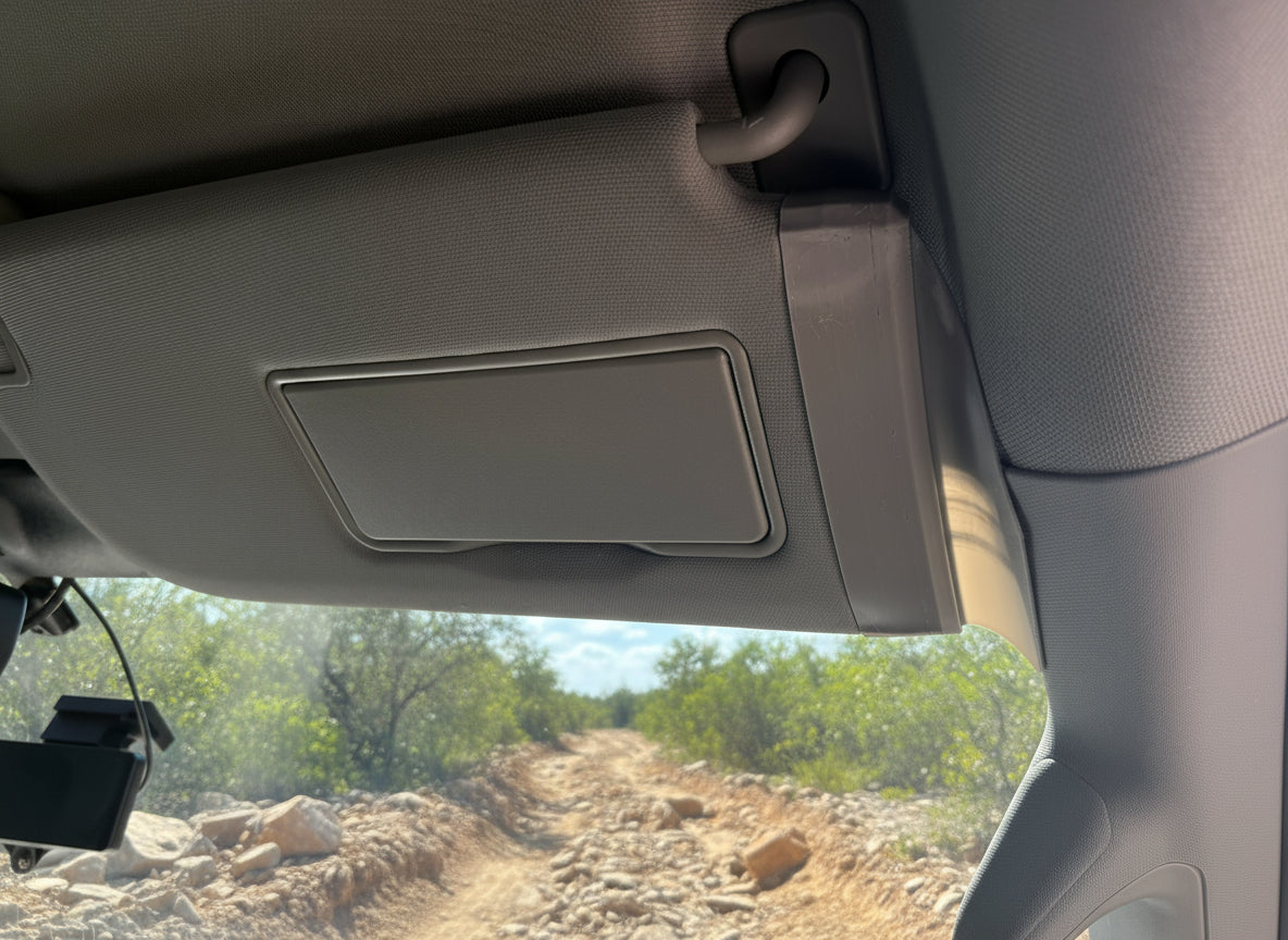 SunVisor GapSeal — Visor Extension compatible with 2015+ F-150 (2 Pcs)