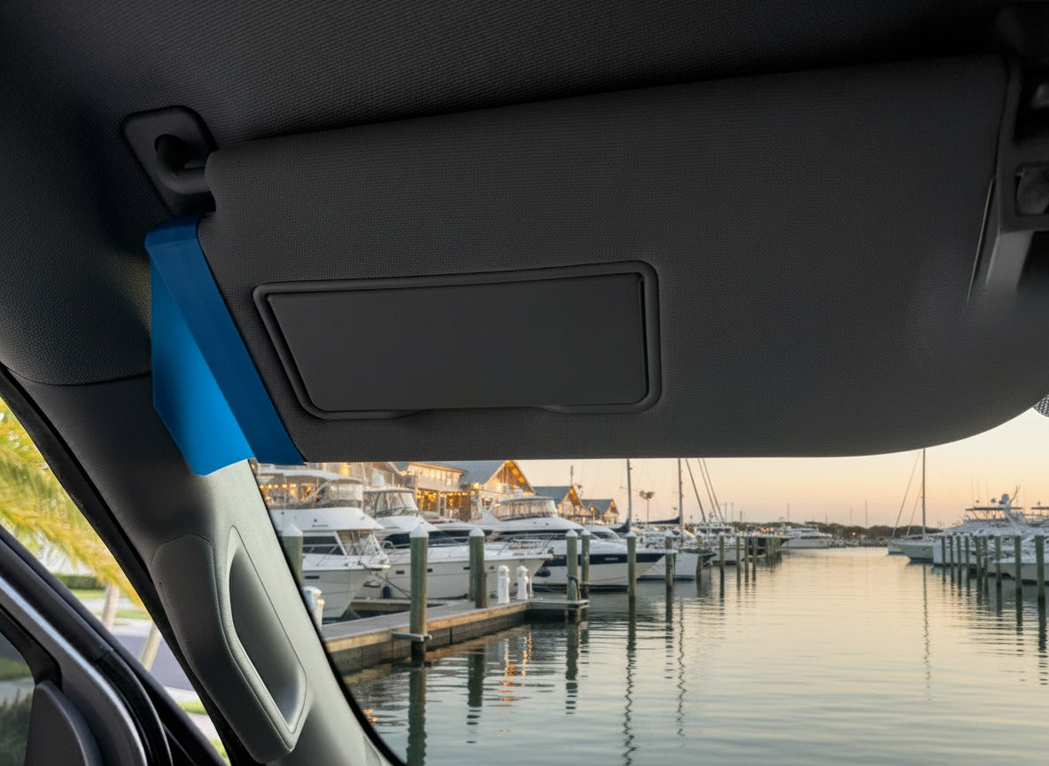 SunVisor GapSeal — Visor Extension compatible with 2015+ F-150 (2 Pcs)