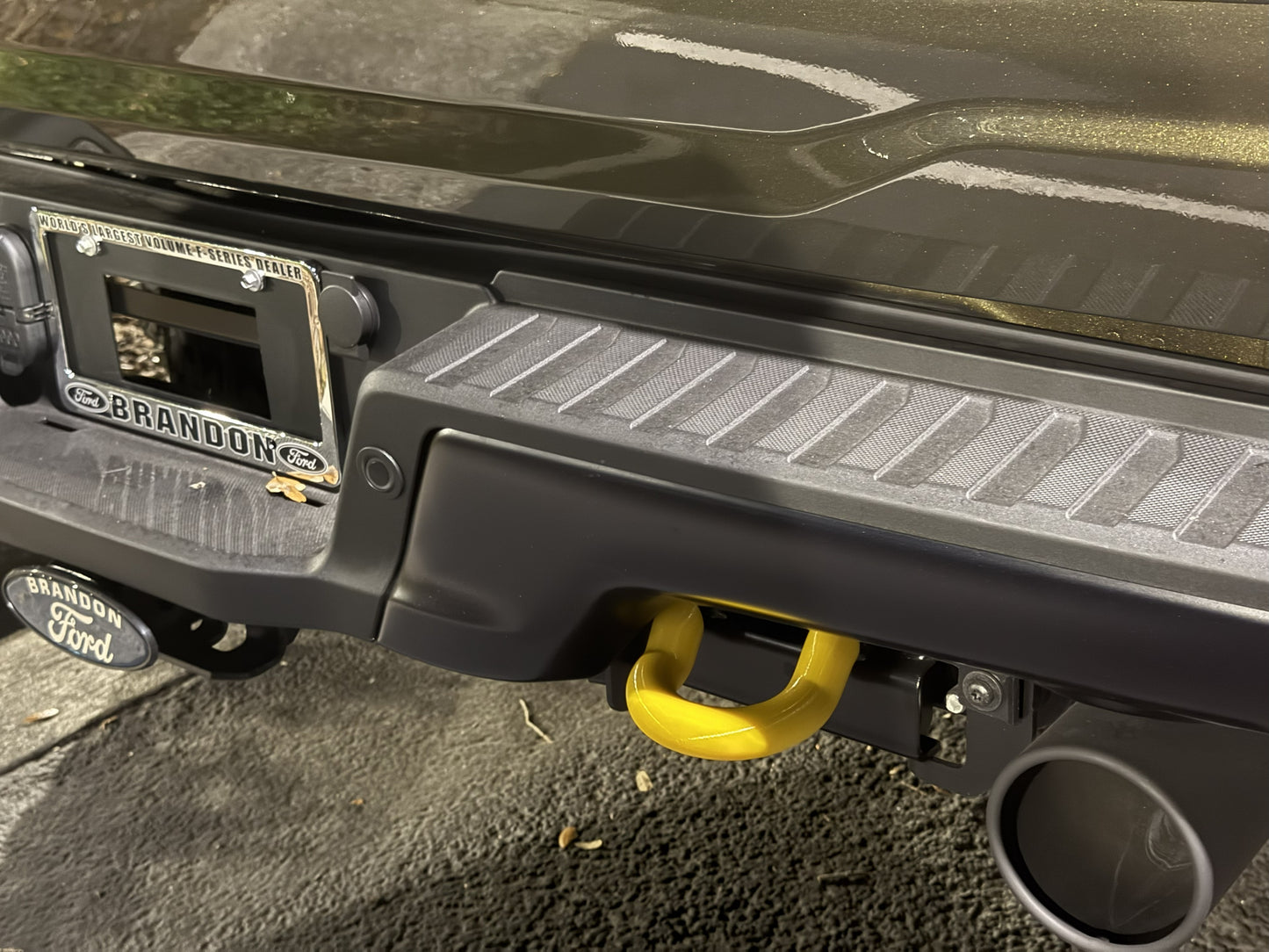 2015+ F-150 Raptor and Tremor Flex Tow Hook Covers