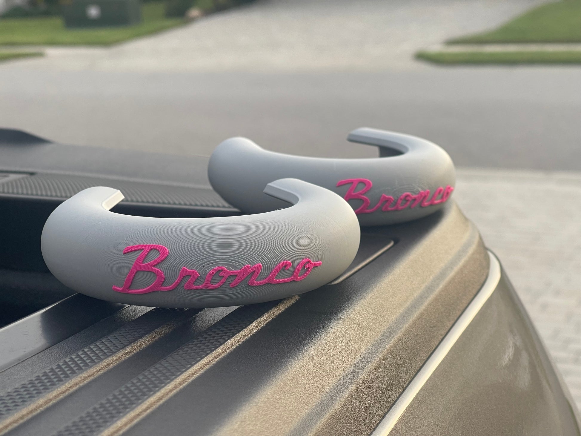 2021+ Ford Bronco Snap-On Tow Hook Covers | Style & Protection