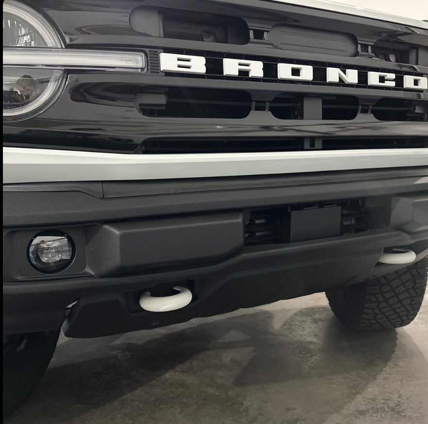 2021+ Ford Bronco Snap-On Tow Hook Covers