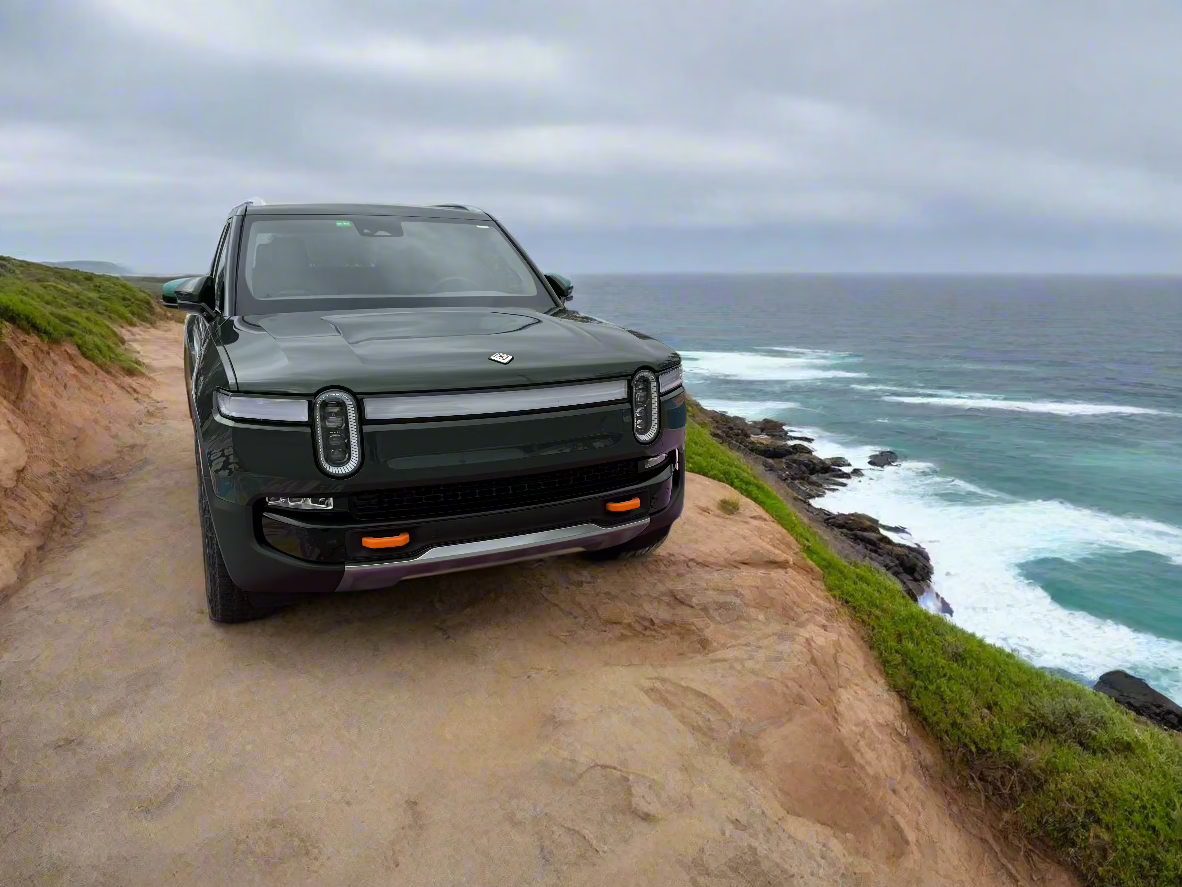 Rivian R1 Flex-Fit Tow Hook Covers | Durable & Custom Colors