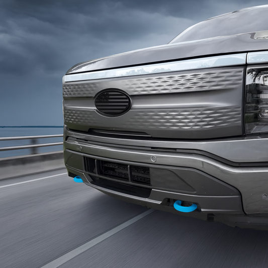 Snap-Fit Tow Hook Covers compatible with 2022+ Ford F-150 Lightning
