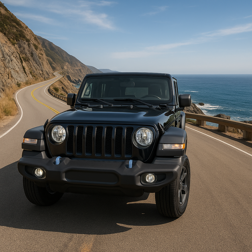 Snap-Fit Tow Hook Covers Compatible with 2018+ Jeep Wrangler (JL)