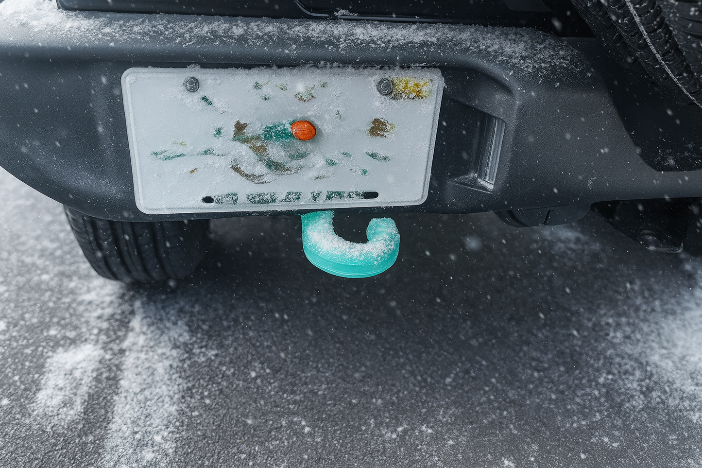 Snap-Fit Tow Hook Covers Compatible with 2018+ Jeep Wrangler (JL)