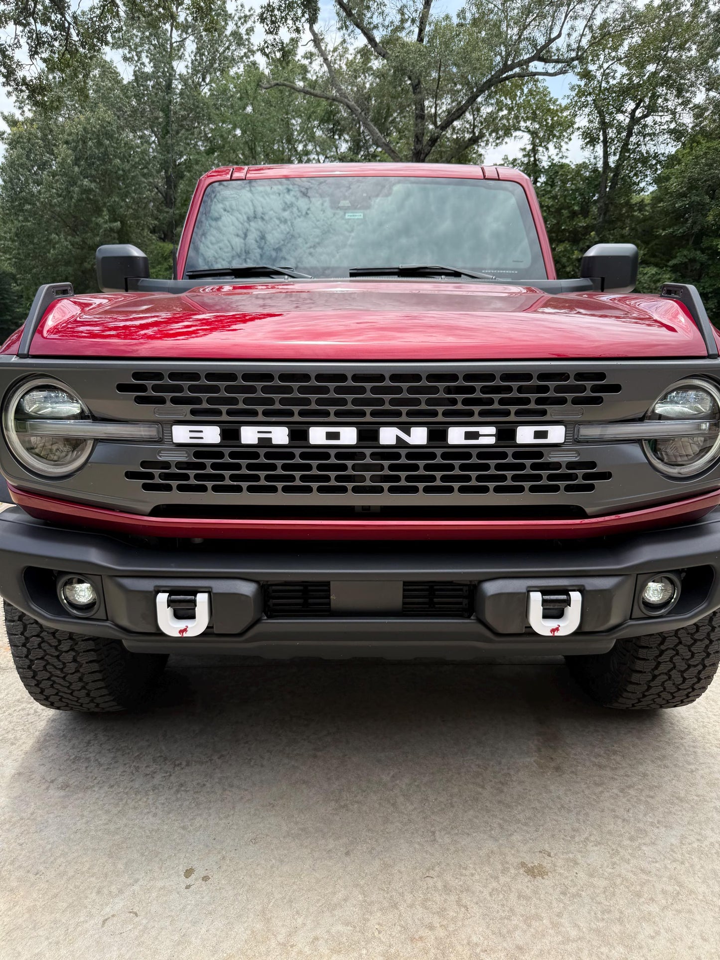 2021+ Ford Bronco Snap-On D-Ring Tow Hook Covers